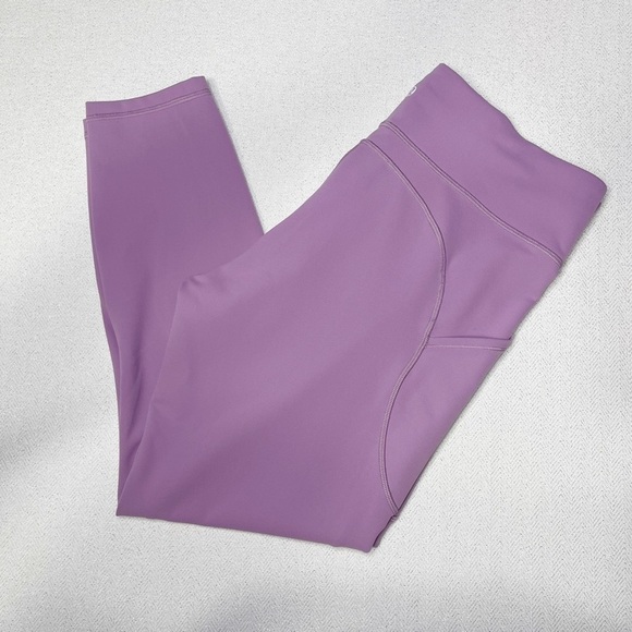 Lululemon Invigorate High Rise Tights Purple Jubilee Leggings 14 Nwt - Picture 7 of 11